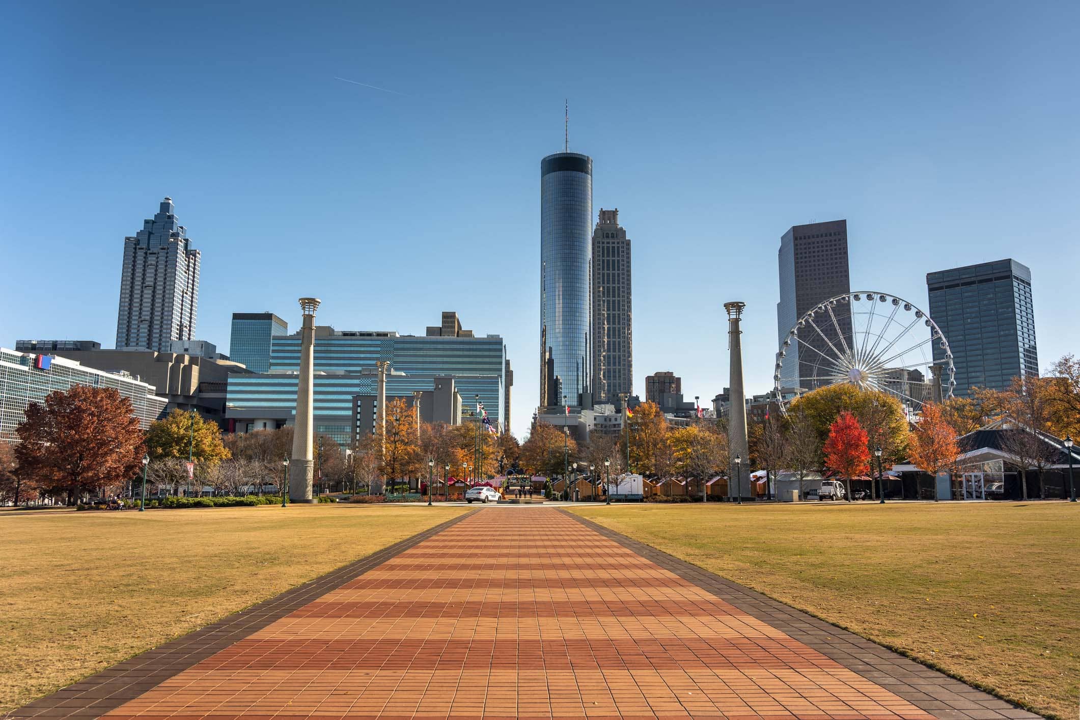 Centennial Park in Atlanta, Georgia