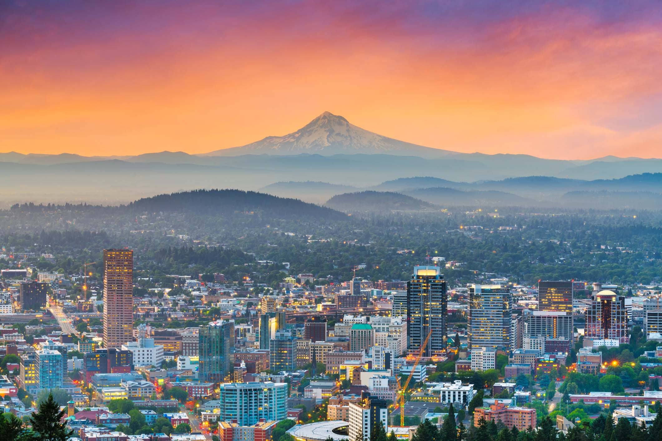 Portland, Oregon skyline