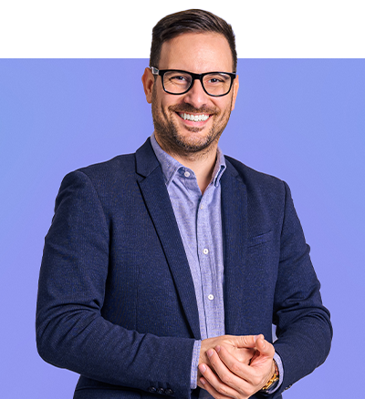 Revenue Cycle professional wearing business suite and glasses Revenue Cycle professional wearing business suite and glasses